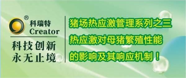 养殖技术 | 热应激对母猪繁殖性能(néng)的影响及其响应机制